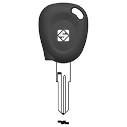 CLE TRANSP SANS PUCE AVEC BOUCHON CNE89RTE-0