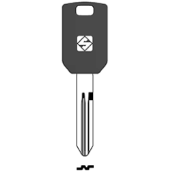 CLE TRANSP SANS PUCE AVEC BOUCHON CNSN14FTE-10