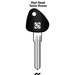 CLE ACIER - ROUGE CTRK7P-25