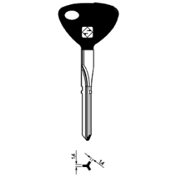 CLE CRUCIFORME DESIGN CXFB1P-10