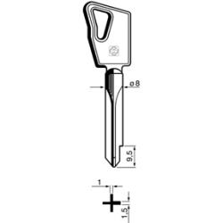 CLE CRUCIFORME CXMR1-10