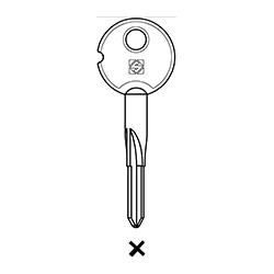 CLE CRUCIFORME CXRC2-0