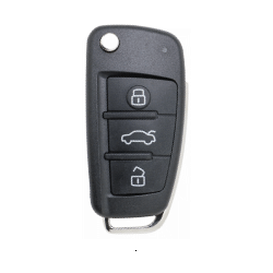 CLE TELECOMMANDE - 3 BOUTONS HU-AR22