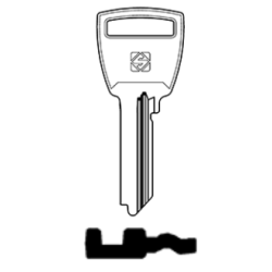 CLES ACIER MAC1R BOITE 10