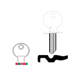 ASS. CLE SLIM/STAR FLUO boite de 100- VAC151ST