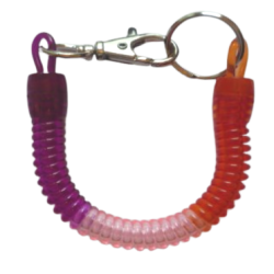 PORTE CLE MOUSQUETON EXTENSIBLE (les 12) - AVK7117 UNITE: AVK7185