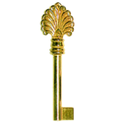 CLE POUR MEUBLES OR C3F5745-0