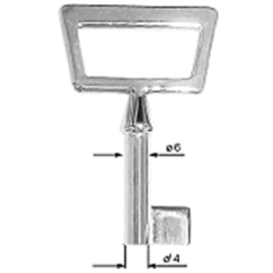 CLE POUR MEUBLES OR C3F5925-0