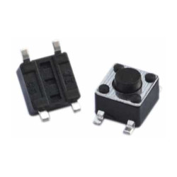 BOUTON POUSSOIR A SOUDER -  SWITCH - SW7 (les 5 pièces)/ST7