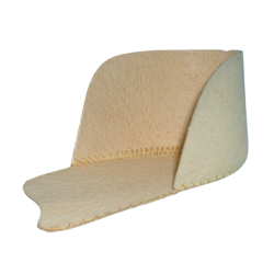 TALONNETTE PIQUEE FAUVE - TAILLE 40