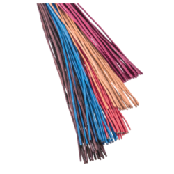 LACET CUIR ROND FIN - le lacet de 1 m