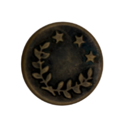 BOUTON JEAN - PM - BRONZE - diam. 14mm