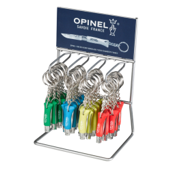 PRESENTOIR DE 36 PORTE CLES COUTEAUX OPINEL