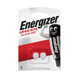 PILE ENERGIZER - LR44/A76 - V13GA - le blister de 2 piles