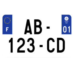 PLAQUE MOTO 210X130 - SIV