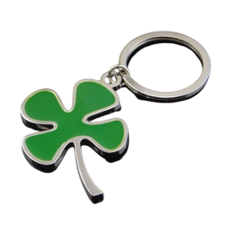 PORTE CLE METAL PCM0012 - TREFLE