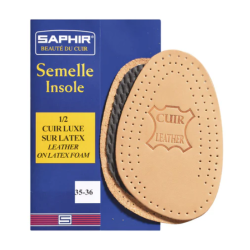 DEMI SEMELLE SAPHIR REF2250 - CUIR LUXE/LATEX