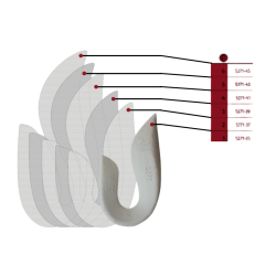SUPPORT LATEX - 74535 5271 LA PAIRE
