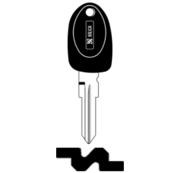 CLE TRANSP SANS PUCE AVEC BOUCHON CGT15RAT5-0