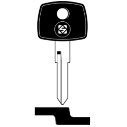 CLE TRANSPONDEUR LAITON CVA5T5-0