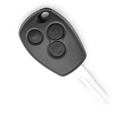 CLE TELECOMMANDE - 3 BOUTONS VAC102AR01