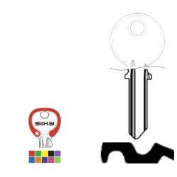 ASSORTIMENT DE 100 PCS CLES SILKY ARO8DZ-0