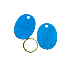 PORTE CLES OVALE  BLEU - AVK401043 UNITE