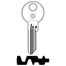 CLE ACIER CBAB30R-5-50 : PHF9R