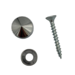 VIS + CACHE VIS 8936 DIAMETRE 15 ARGENT