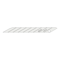 LAME CUTTER 30um. - LARG. 9 mm - Etui de 10 lames - ref SAB10B