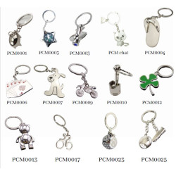 PORTE CLE METAL assortiment
