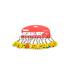 PORTE CLES EMOTICONE - KIT DE 12 - UNITE:AVK7295
